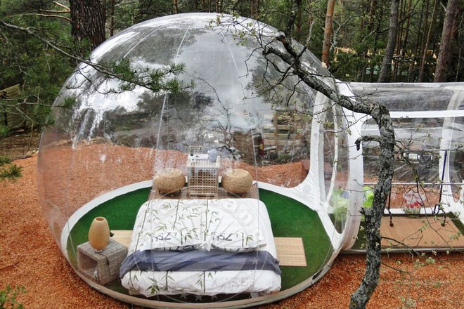 龙子湖球型帐篷
